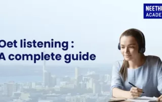 oet listening tips