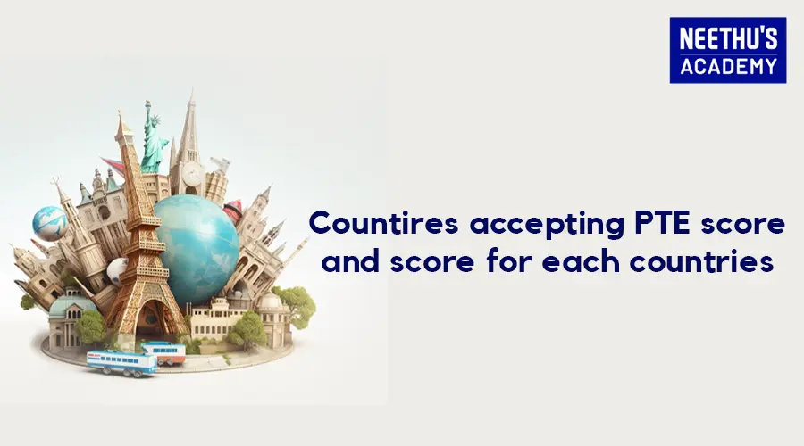 Countries Accepting PTE Score