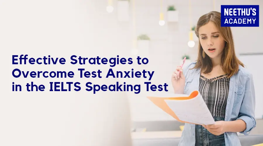 IELTS Speaking Test Anxiety