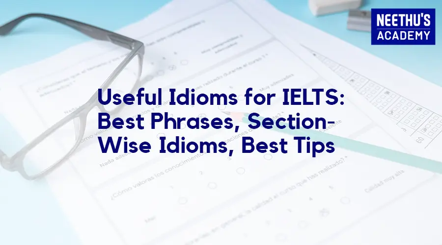 idioms for ielts speaking