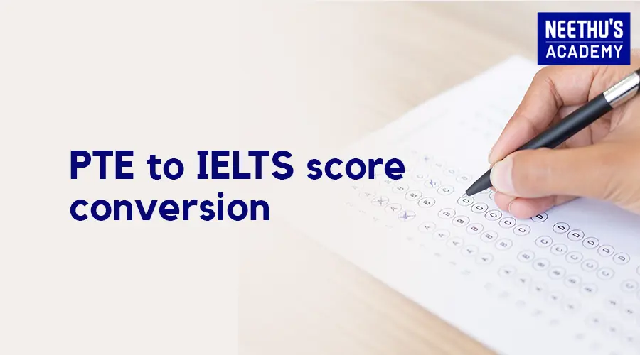 PTE to IELTS Score Converter