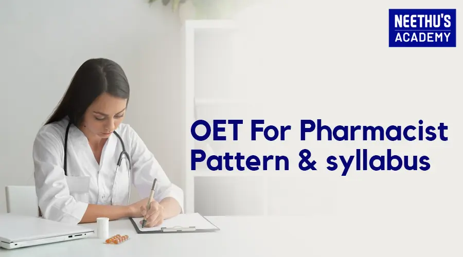 oet for pharmacist