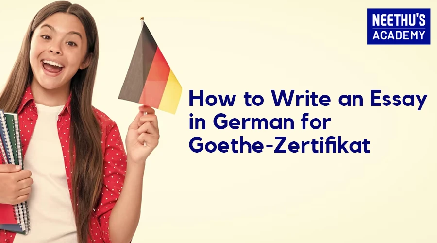 Essay writing for Goethe-Zertifikat