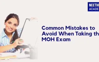 MOH Exam Mistakes