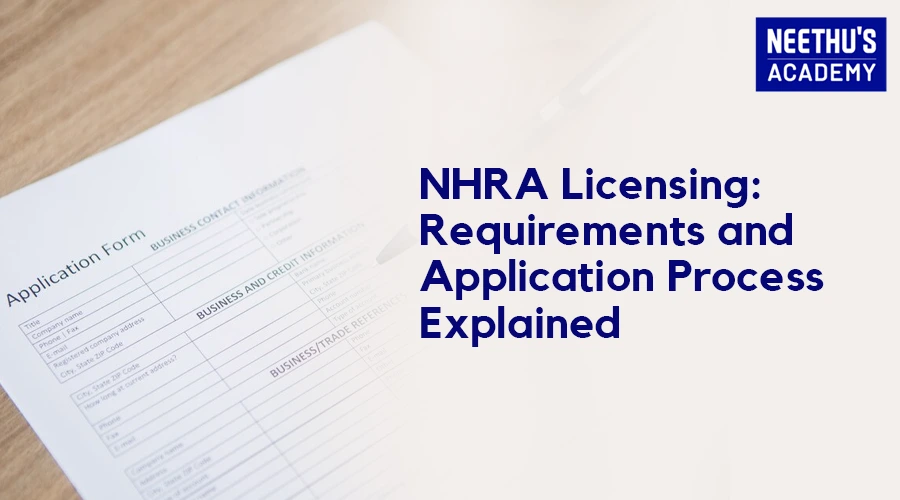 NHRA Licensing Requirements