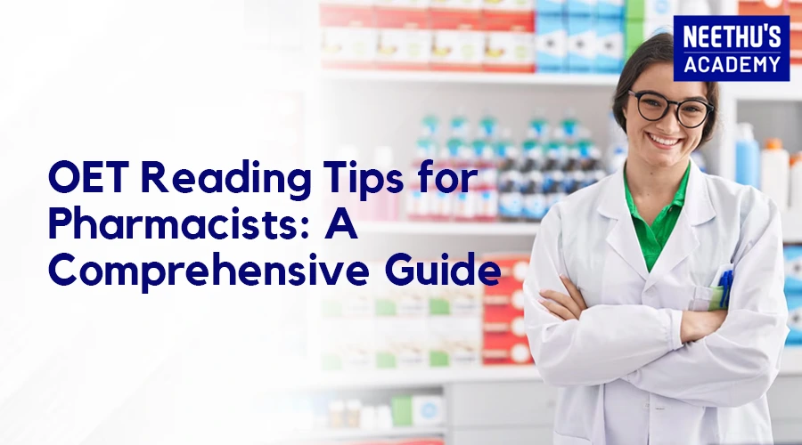 Pharmacy OET guide