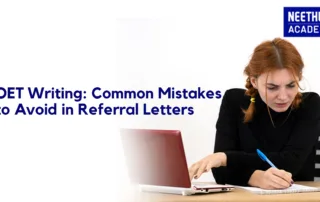 OET Writing Mistakes