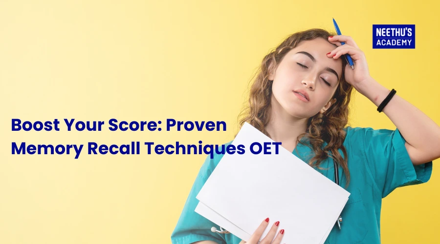 Memory Recall Techniques OET