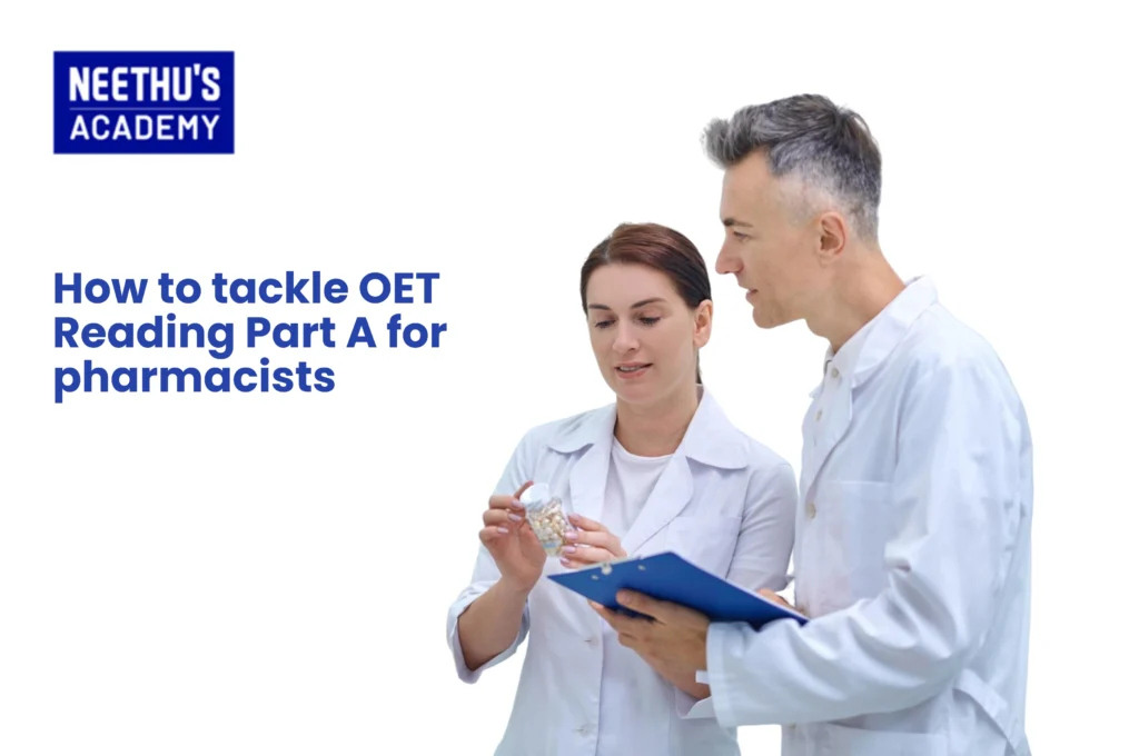 pharmacist Reading Part A