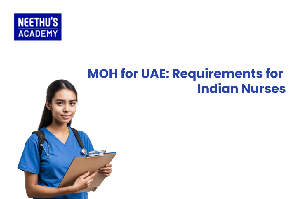 Indian students preparing for MOh Exams for UAE