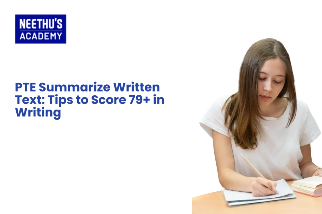 summarize written text
