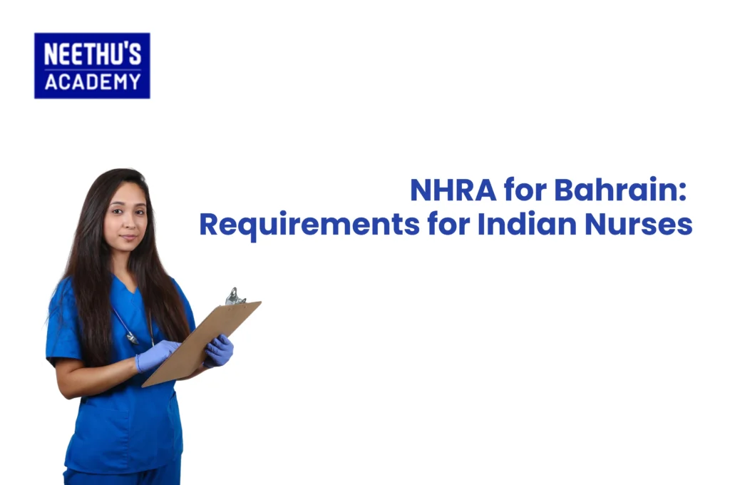 indian nurses preparing for NHRA Bahrain xam