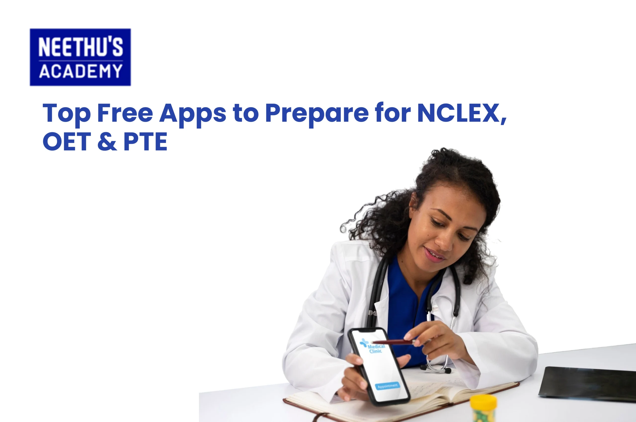 Free apps for NCLEX OET PTE