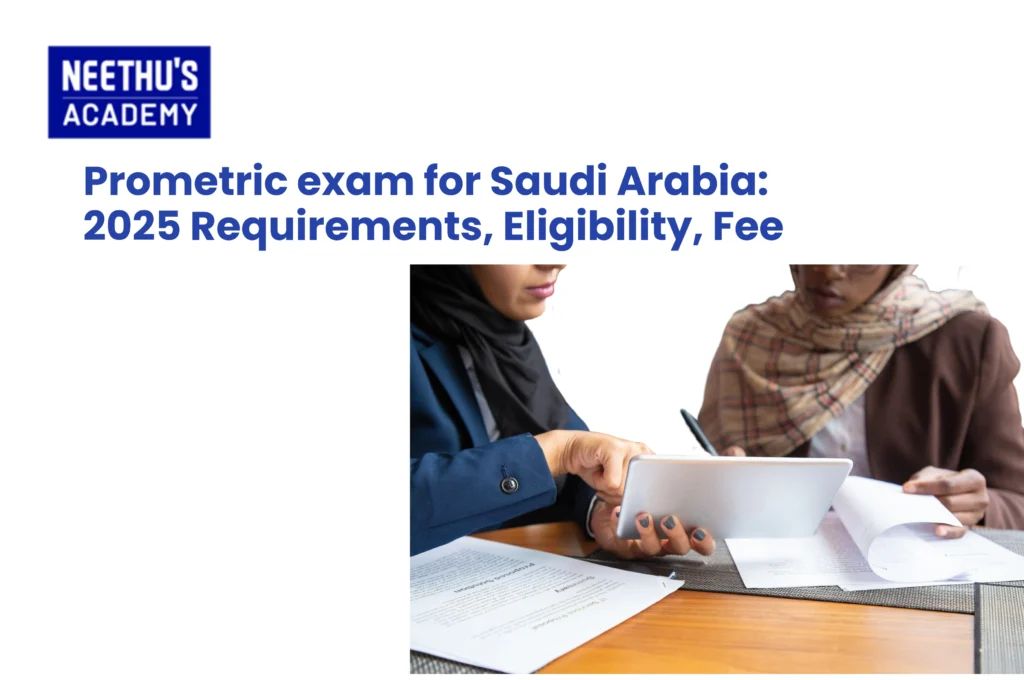 prometric exam for saudi arabia