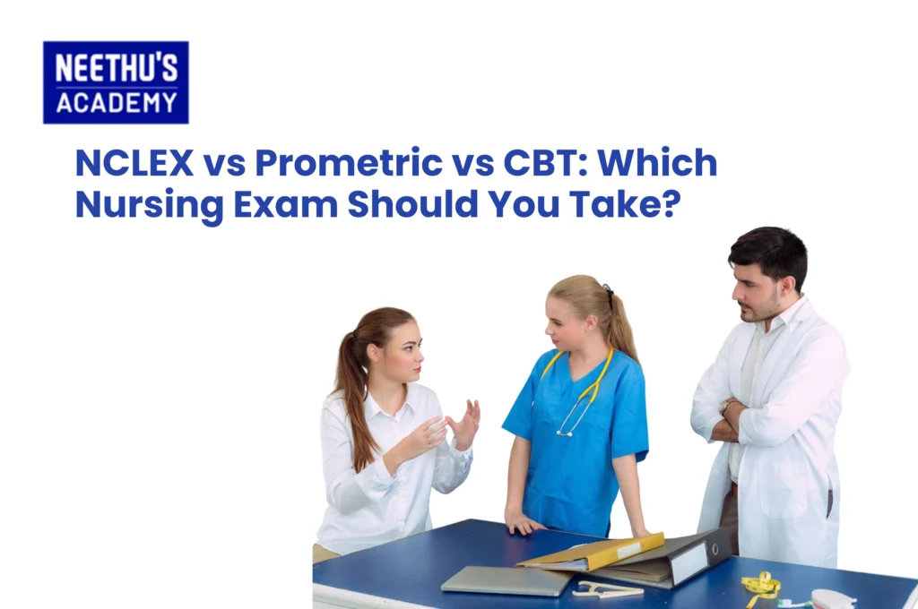 NCLEX vs Prometric vs CBT comparison