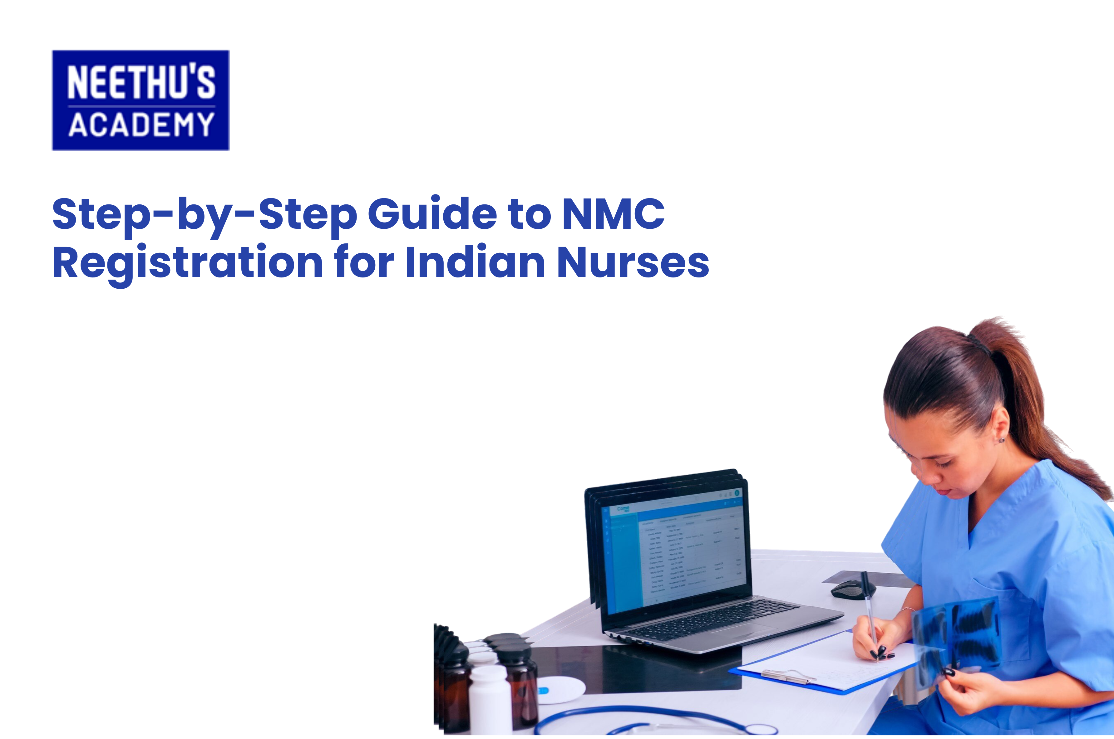 Step-by-step NMC registration process for Indian nurses