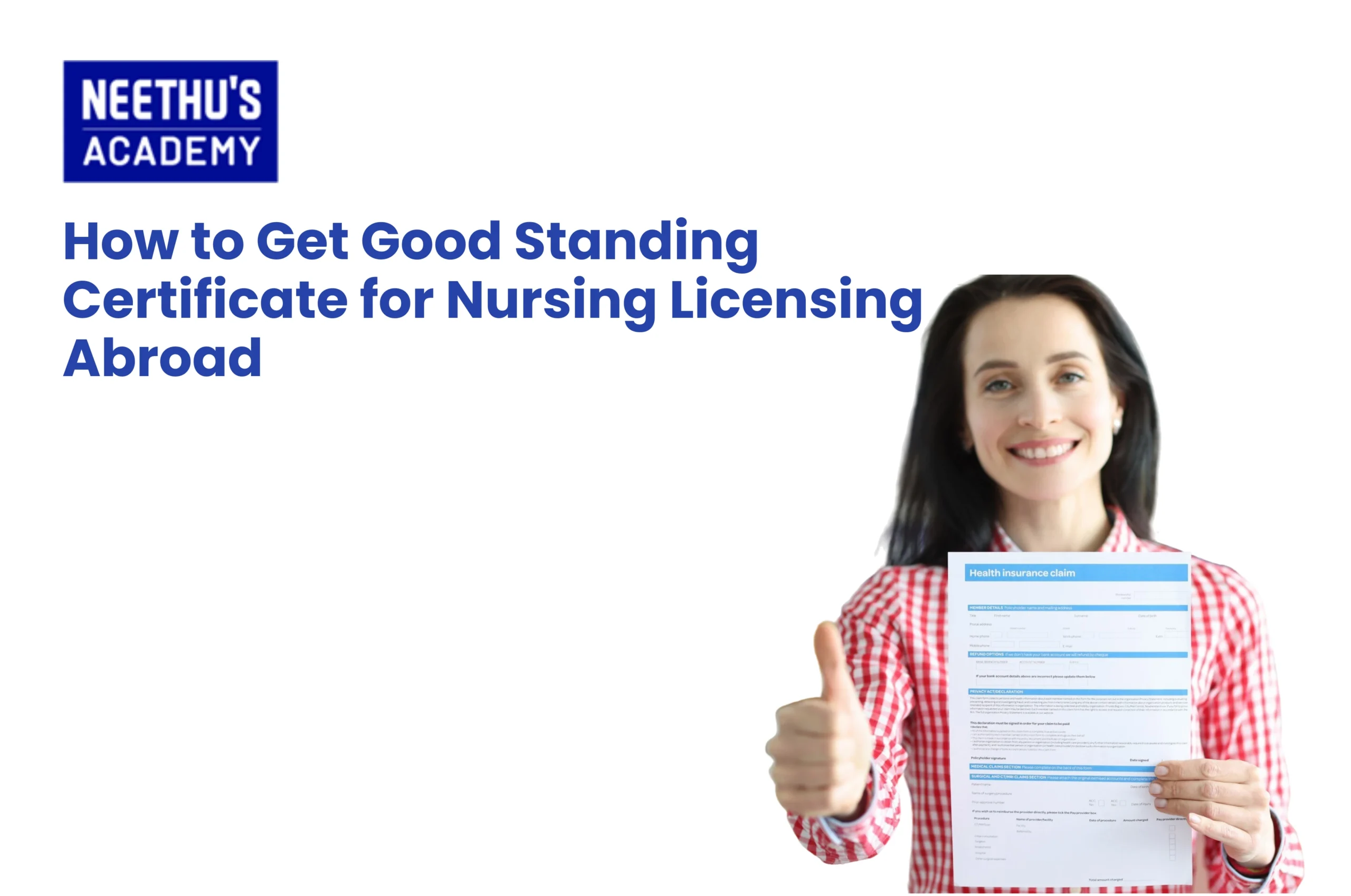 How to Get Good Standing Certificate for Nursing Licensing Abroad