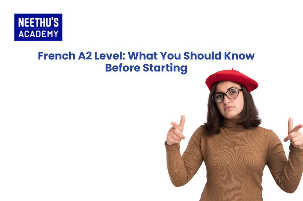 A2 French syllabus overview chart