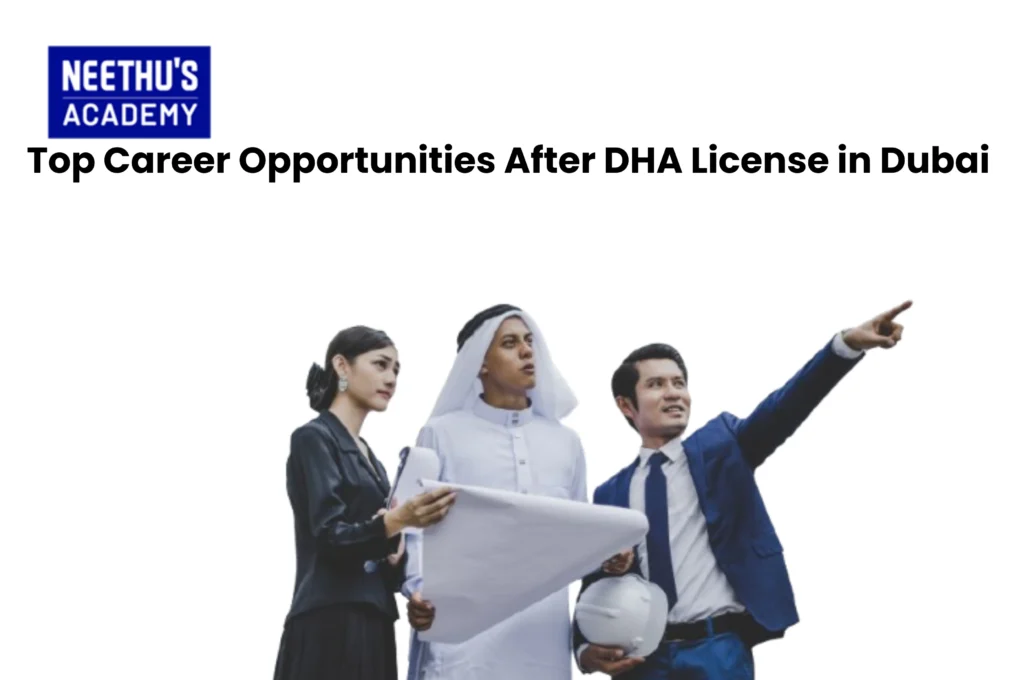 Healthcare professionals working in a modern Dubai hospital representing the growing opportunities in the Dubai healthcare sector 2025.