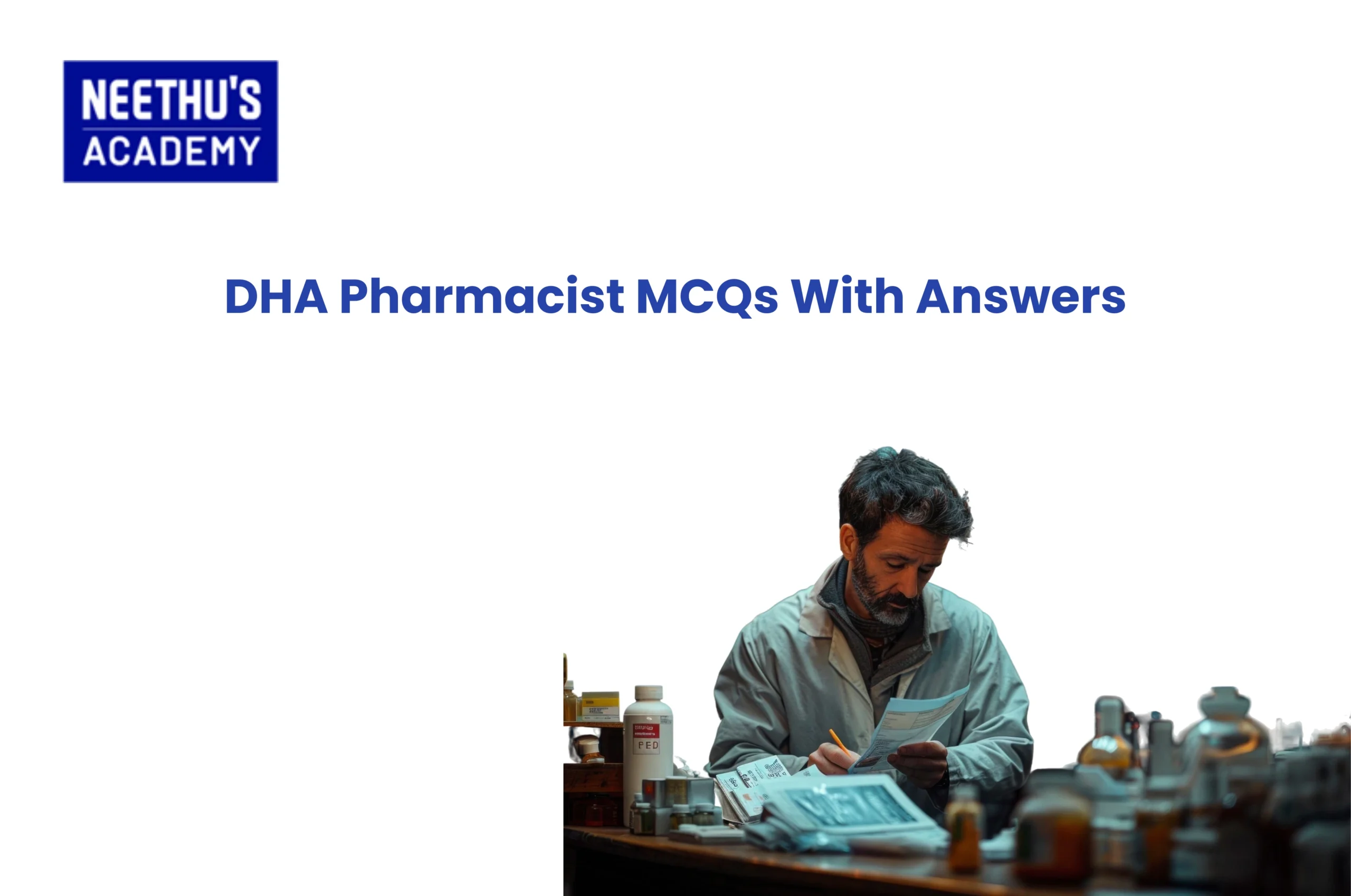 DHA Pharmacist MCQs With Answers