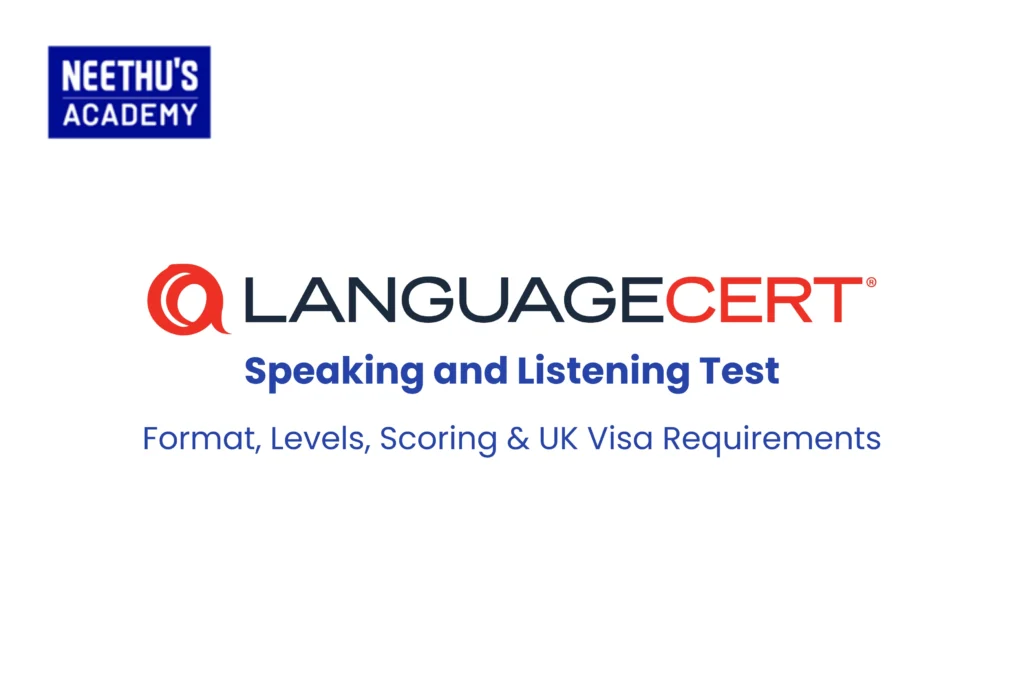 LANGUAGECERT SELT Speaking and Listening Test Guide