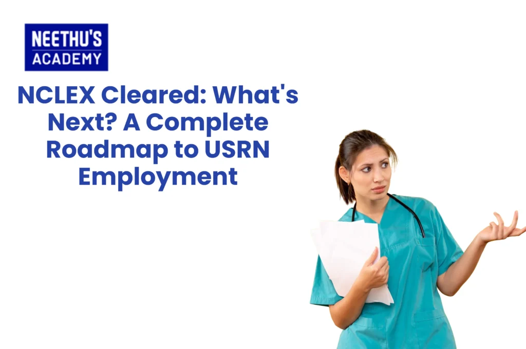 International nurse planning USRN employment and career steps after passing NCLEX-RN