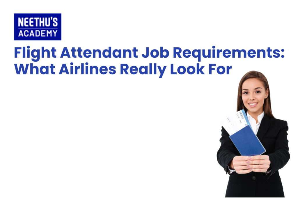 Professional flight attendant welcoming passengers inside a commercial aircraft cabin while demonstrating excellent customer service and airline professionalism.