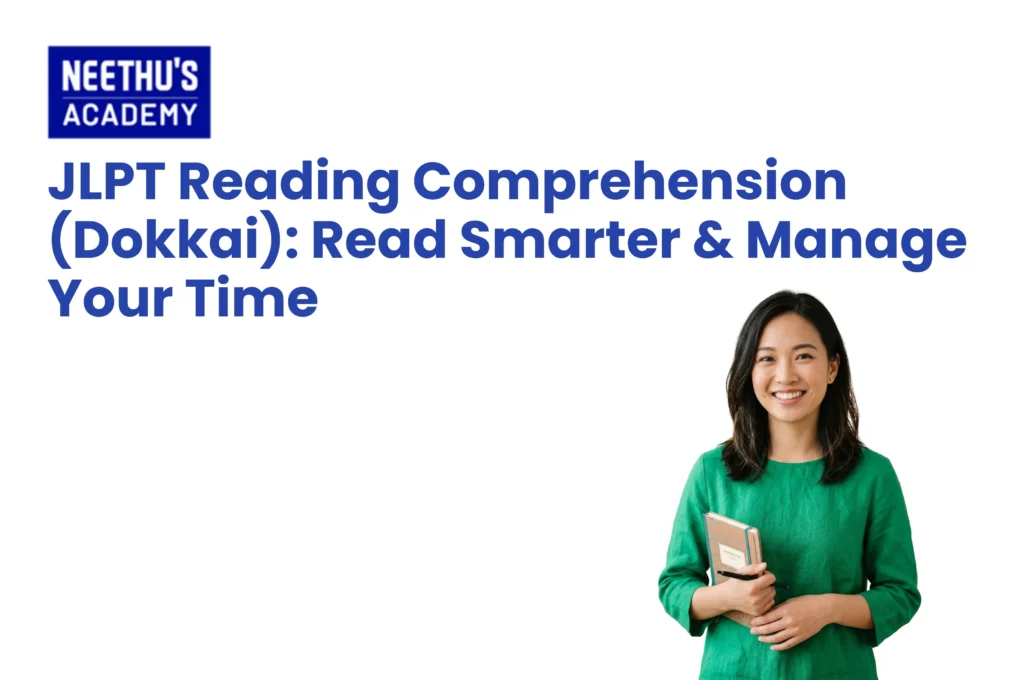 JLPT reading comprehension Dokkai practice and time management
