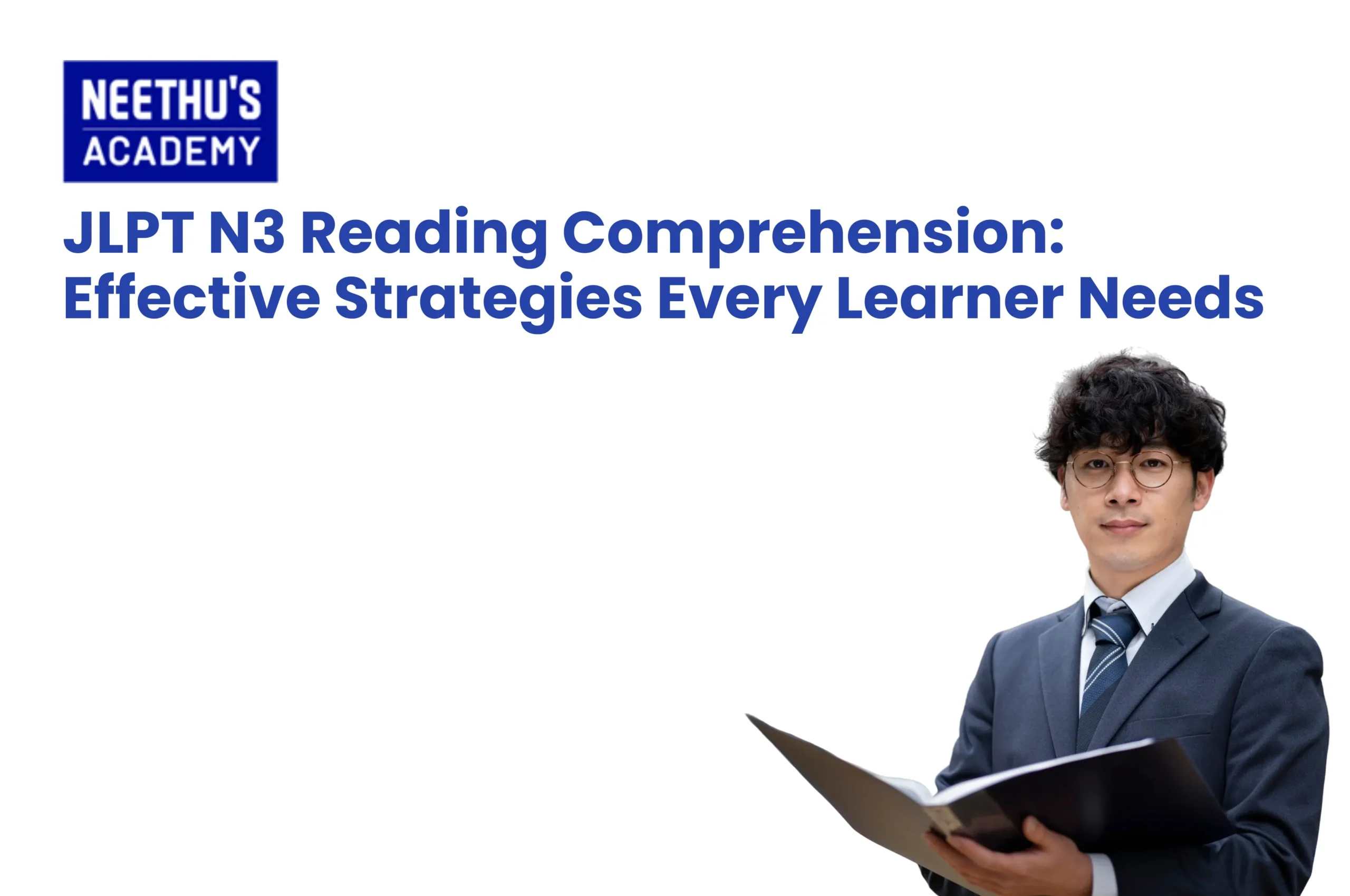 JLPT N3 reading comprehension practice with Japanese study materials