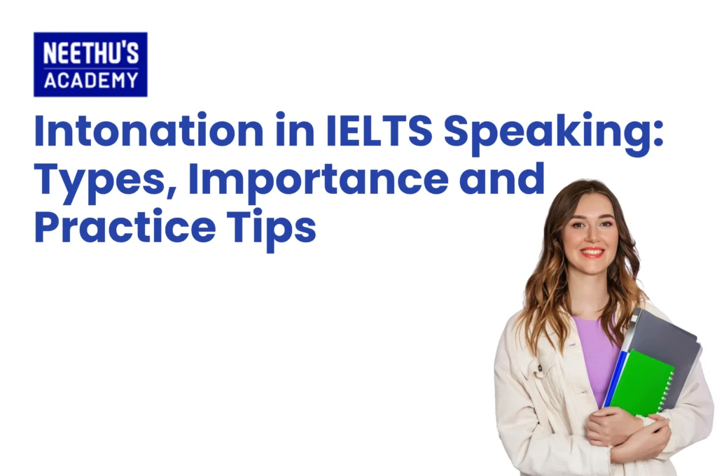 IELTS Speaking intonation practice with rising and falling voice patterns
