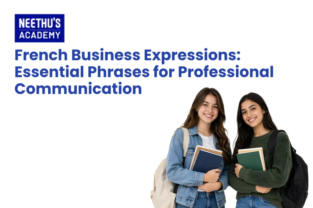 French business expressions for professional communication