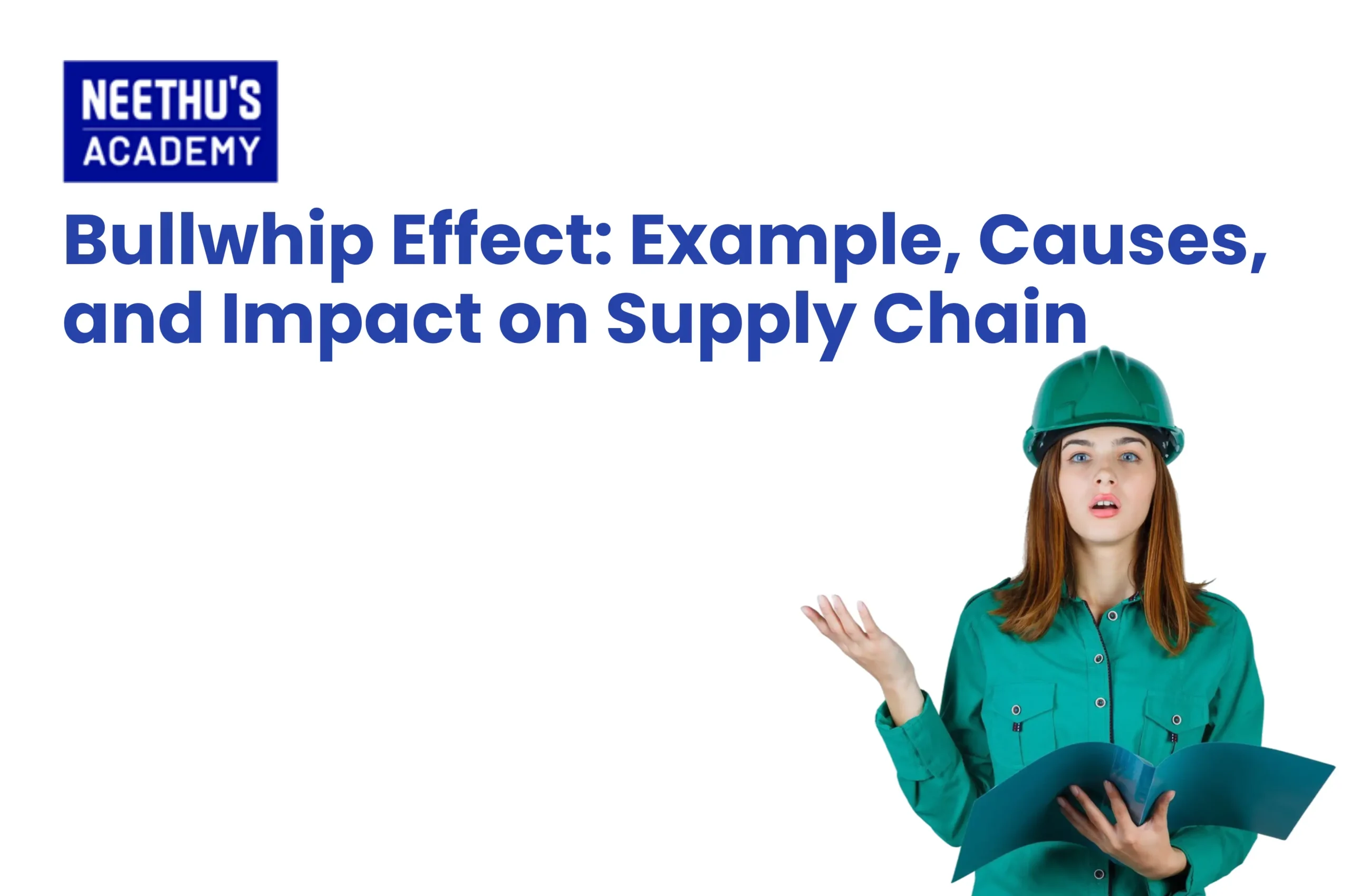 Bullwhip effect in supply chain management showing demand fluctuations from customers to suppliers