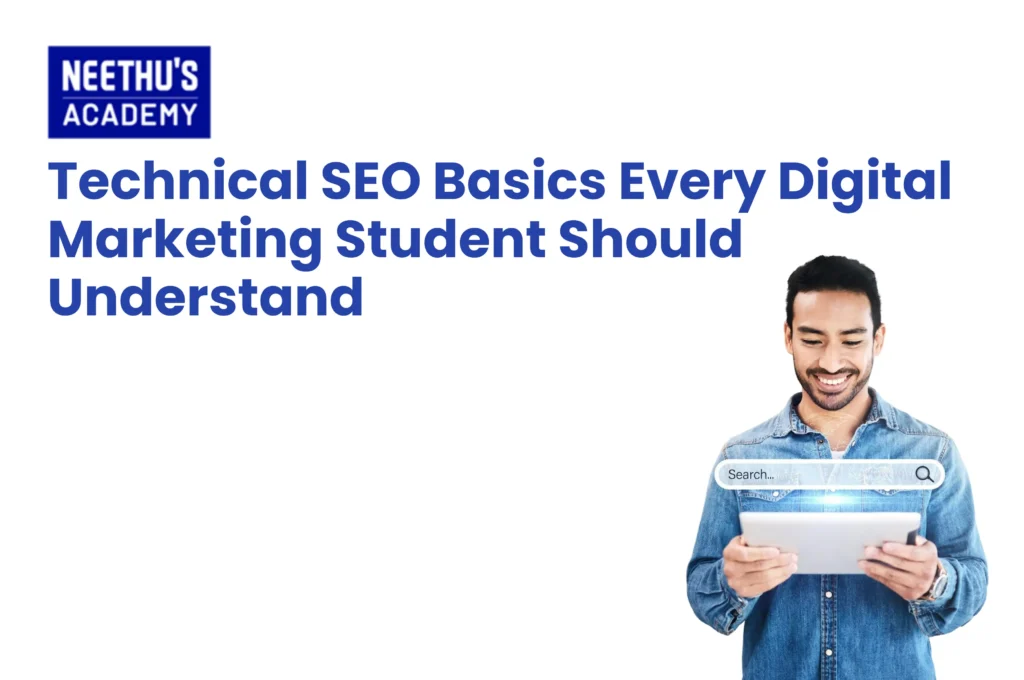Technical SEO basics for digital marketing students