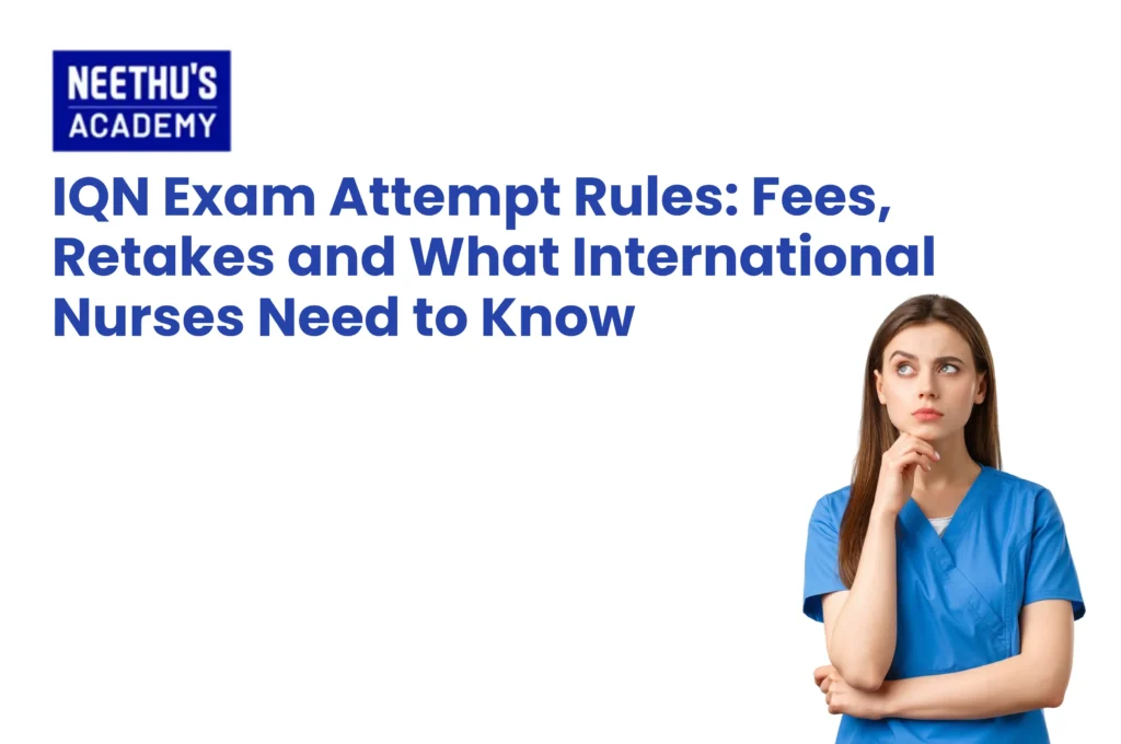 International nurses preparing for the IQN exam in Ireland, including theory assessment, OSCE practical test, exam fees and retake rules.