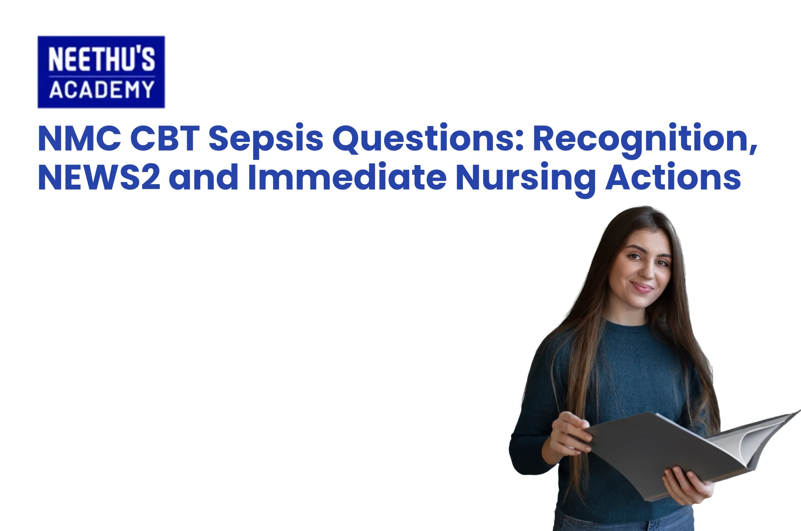 Nurse assessing a patient for sepsis symptoms and monitoring vital signs