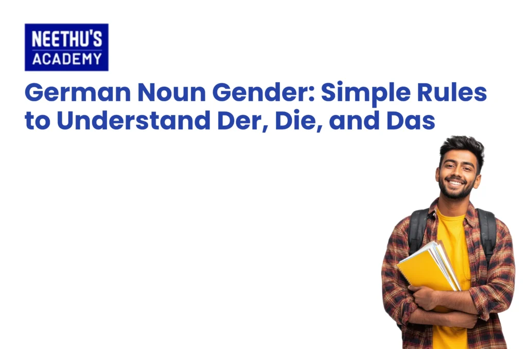 German noun gender der die das rules