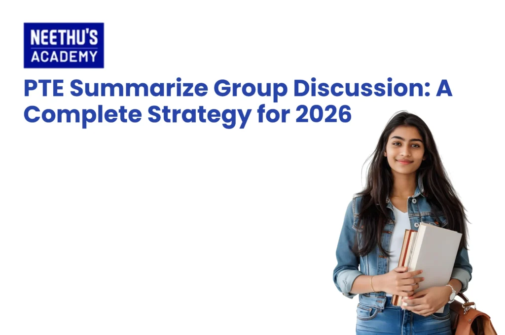 PTE Summarize Group Discussion strategy for 2026