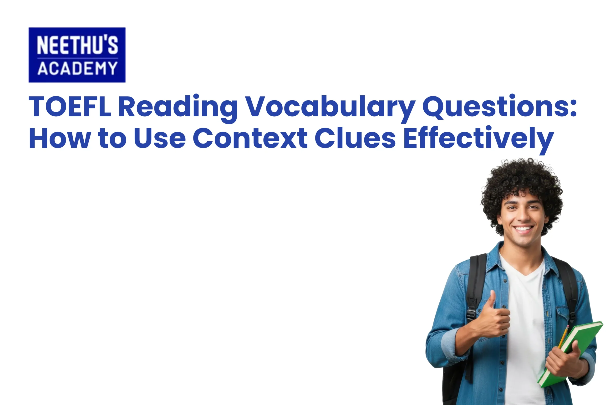 TOEFL Reading vocabulary questions and context clues